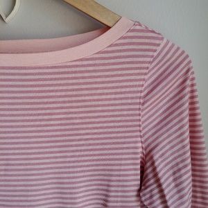 BROOKS BROTHERS // Striped Boatneck Top